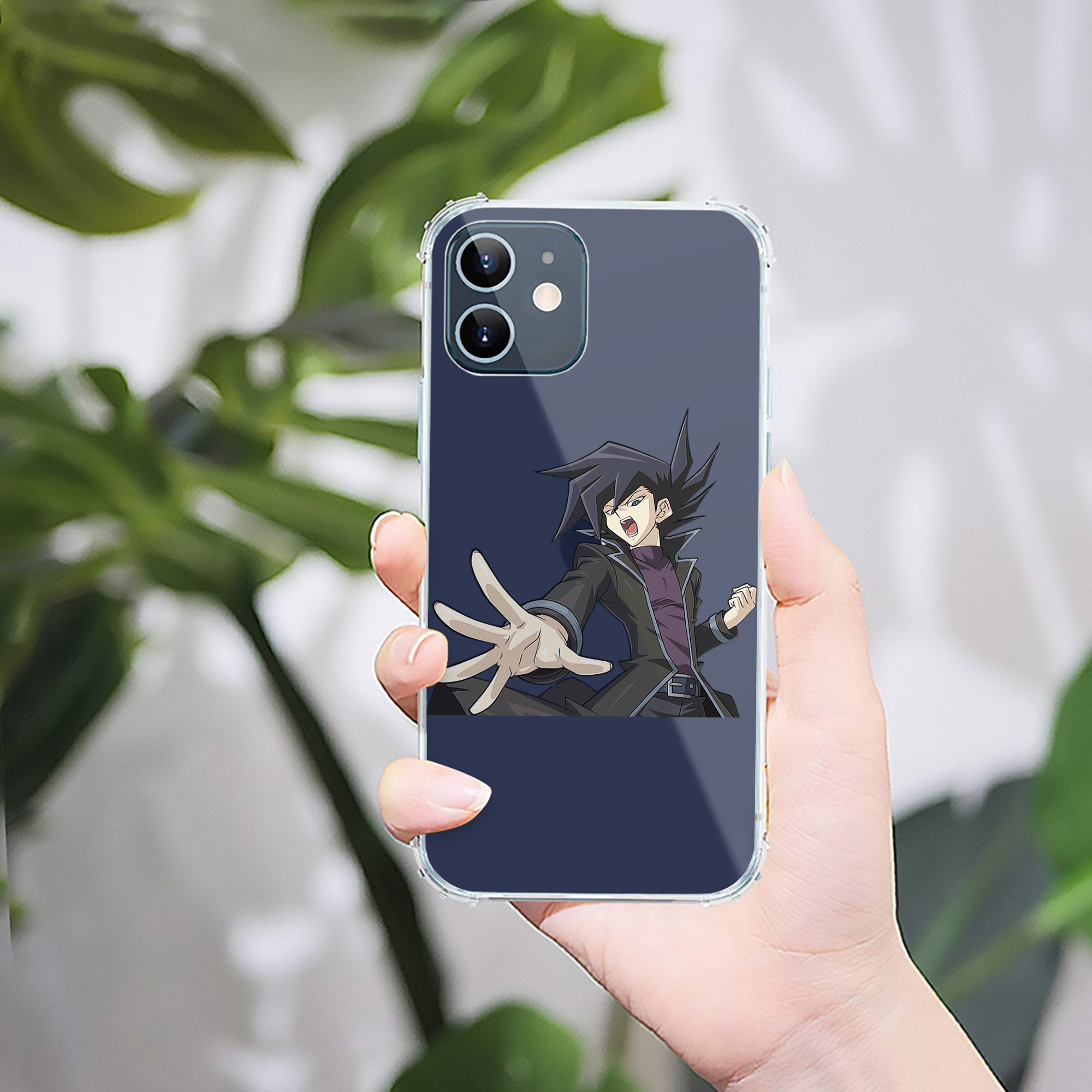 （画像用） 遊☆戯☆王 Yu-Gi-Oh! 【iPhone 12シリーズ対応】透明スマホケース（クリアソフトケース）